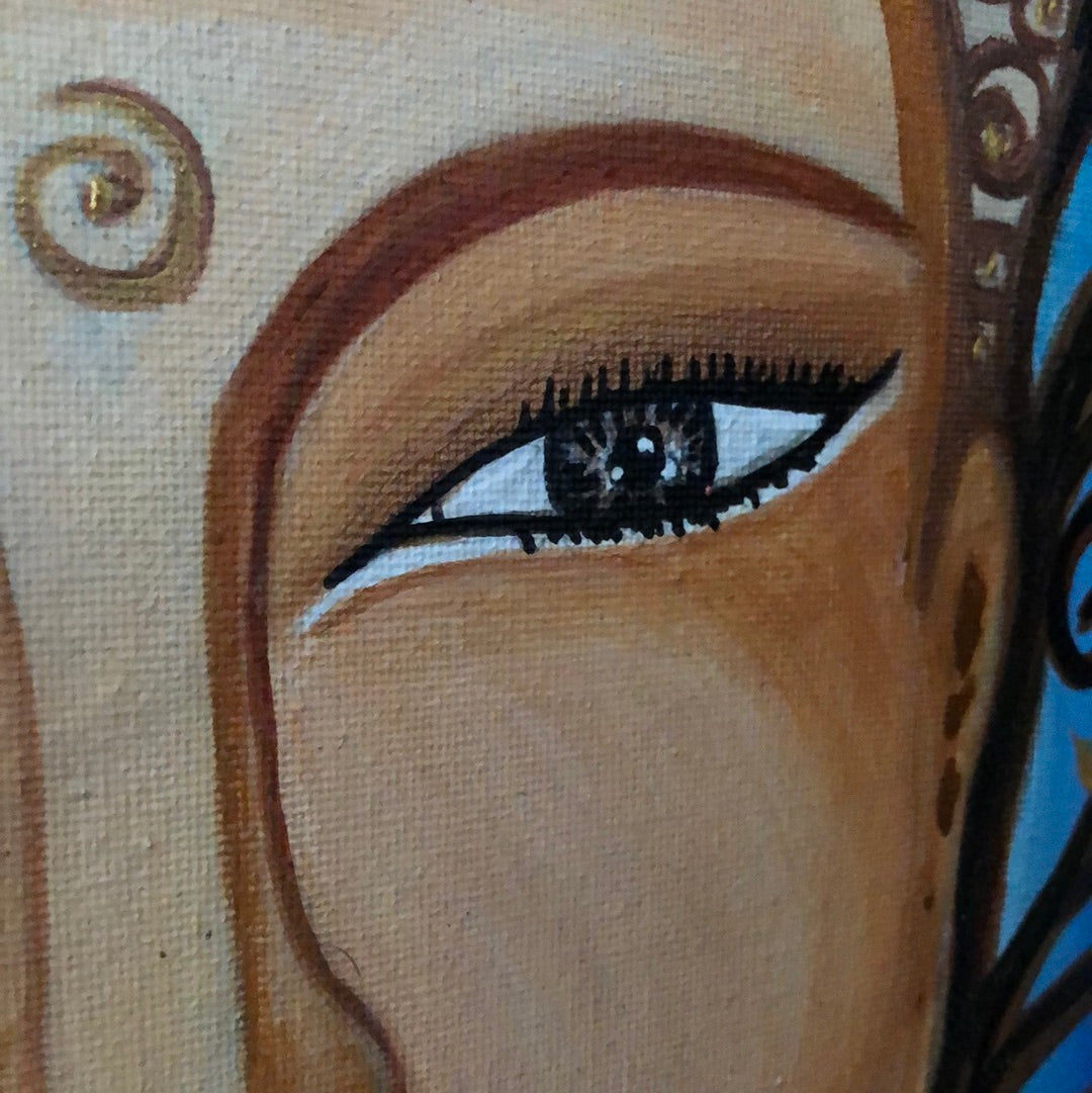 Toile énergétique « Petit bouddha ».