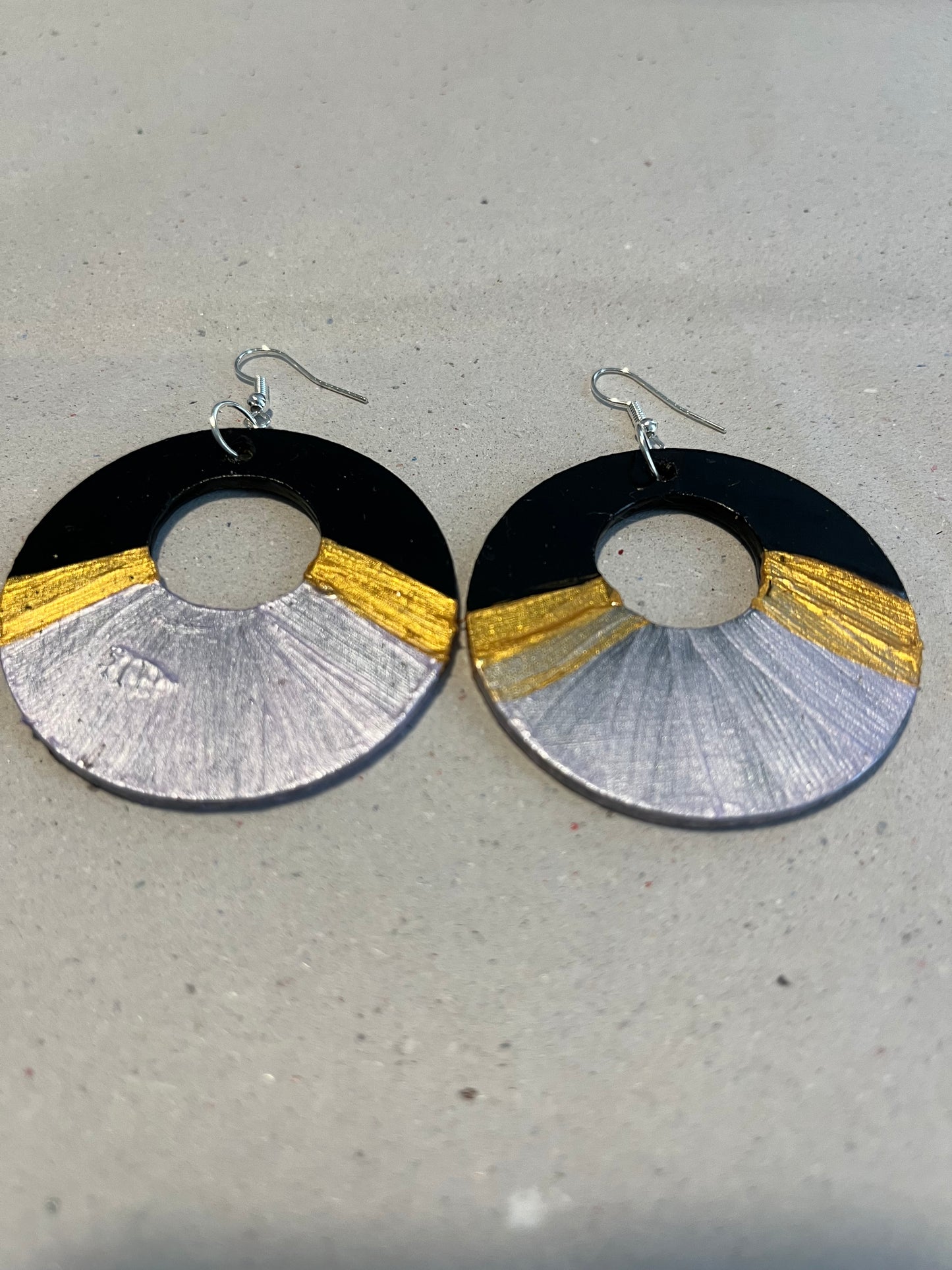 Boucle d’oreilles en bois