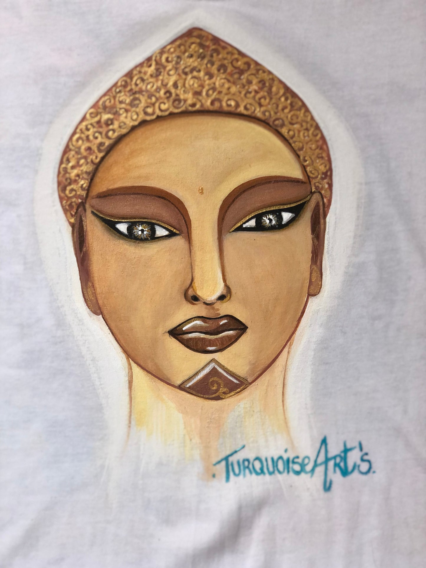 L’art vivant tee-shirts bouddha pièce unique