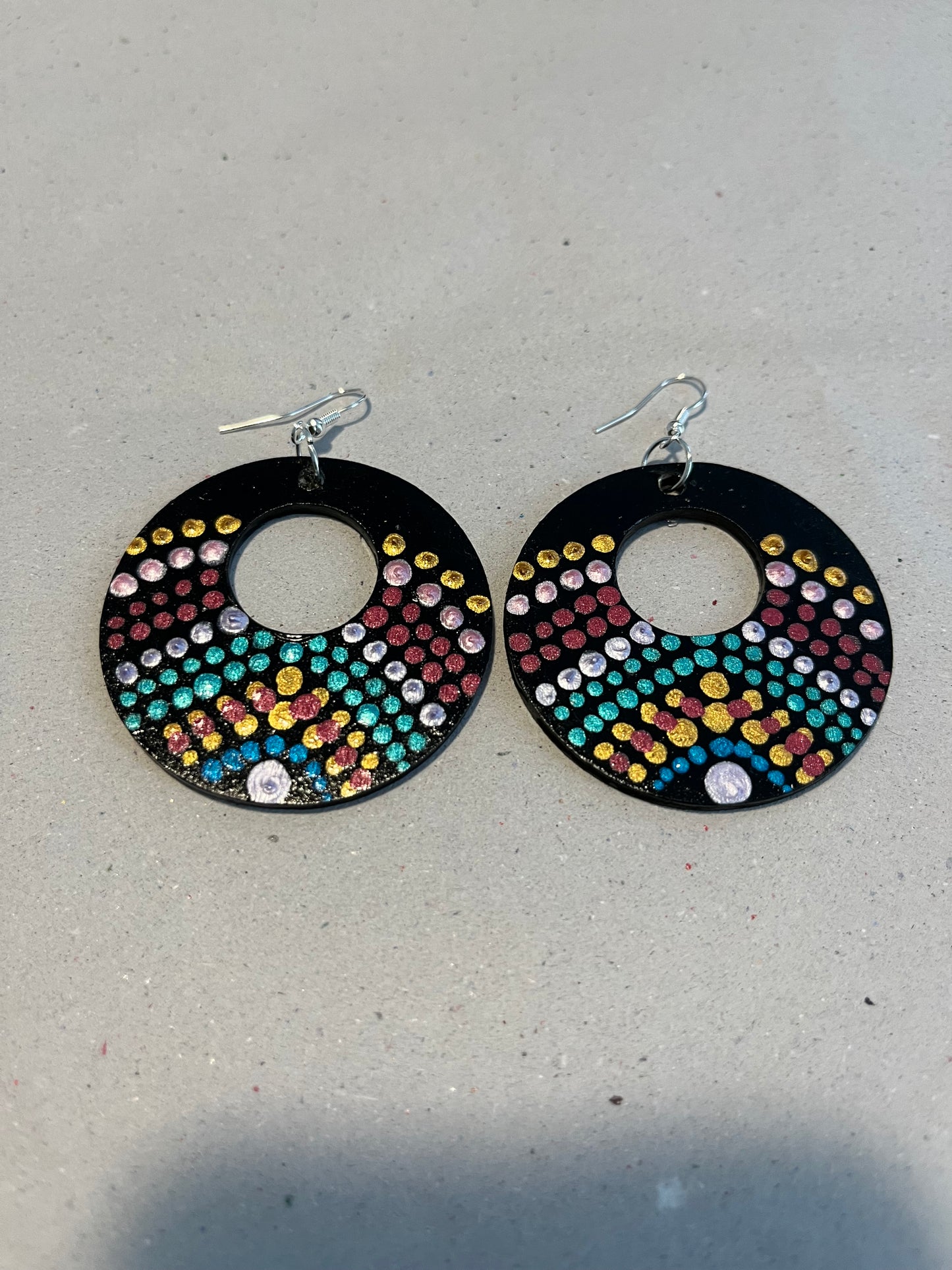 Boucles d’oreilles en bois