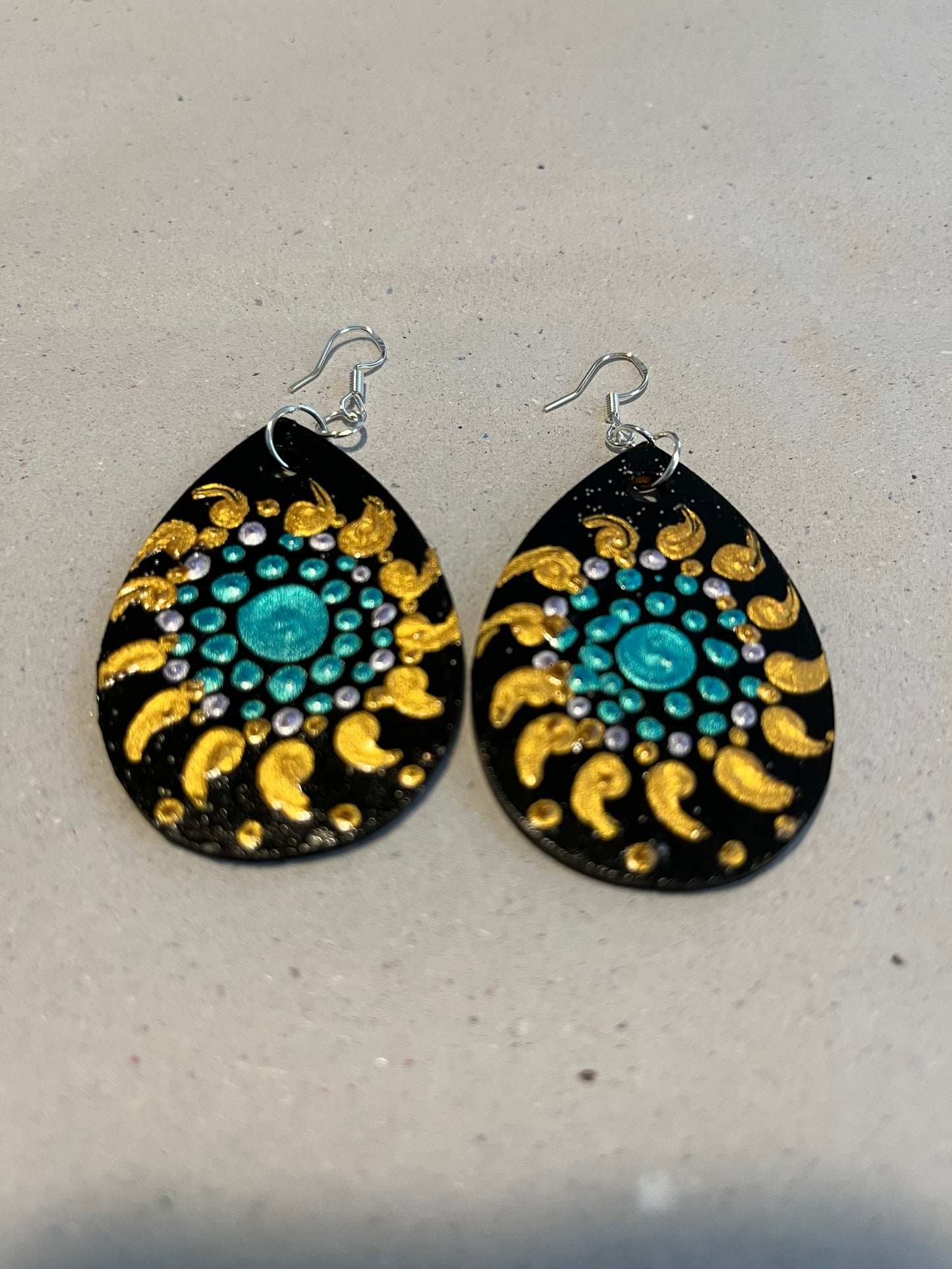 Boucles d’oreilles en bois