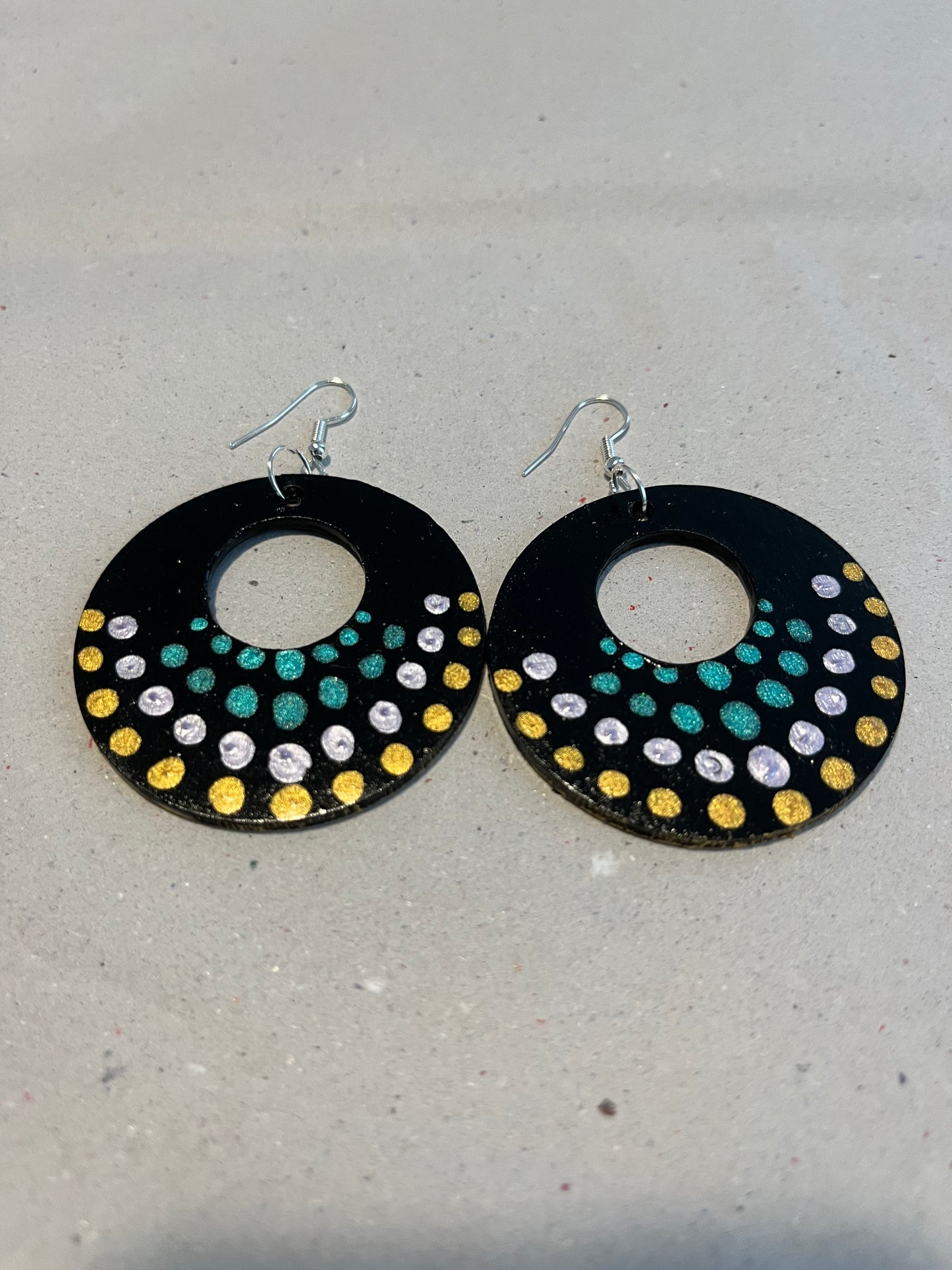 Boucles d’oreilles en bois