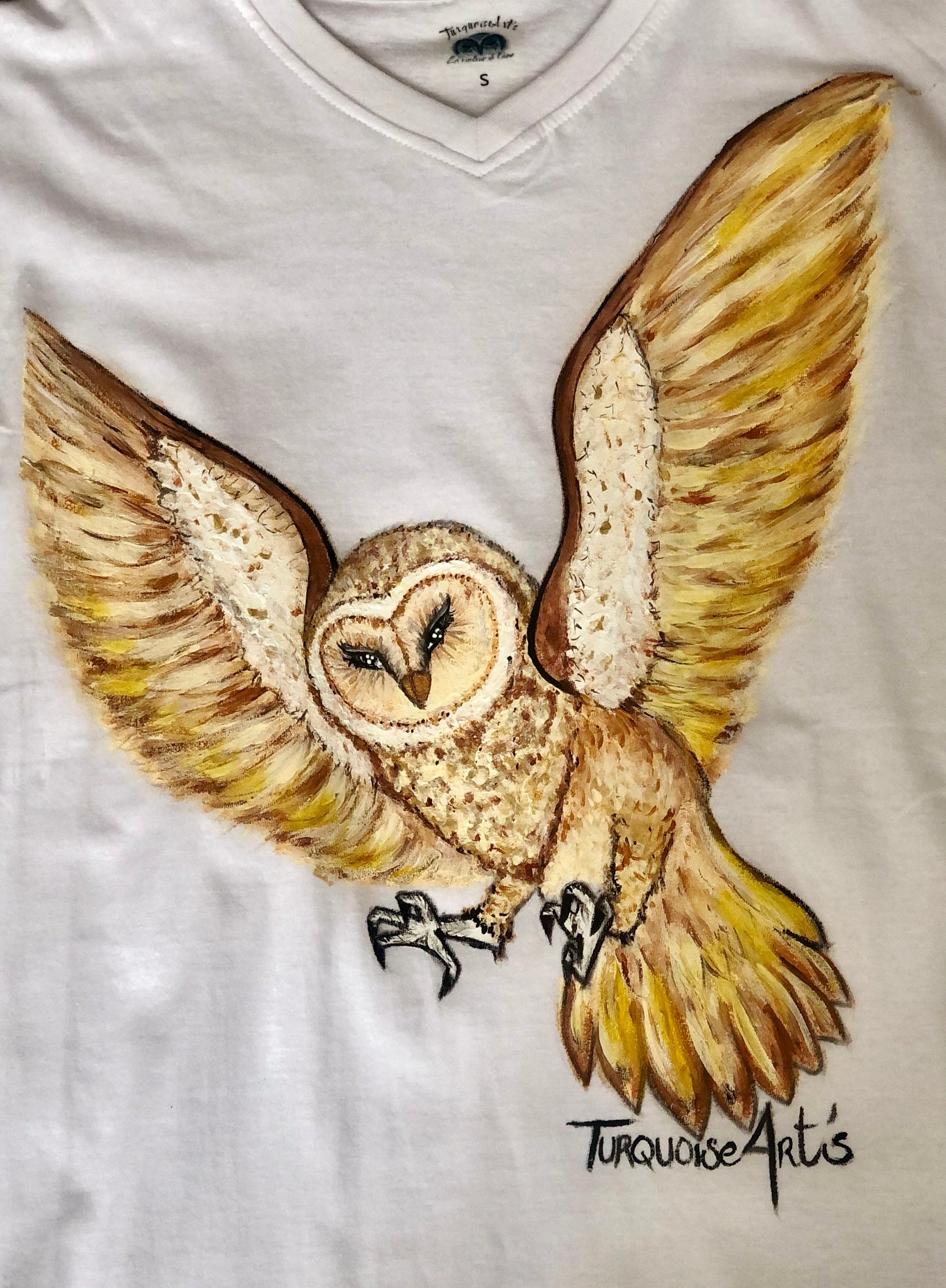 L’art vivant ,Tee-shirts « la chouette »