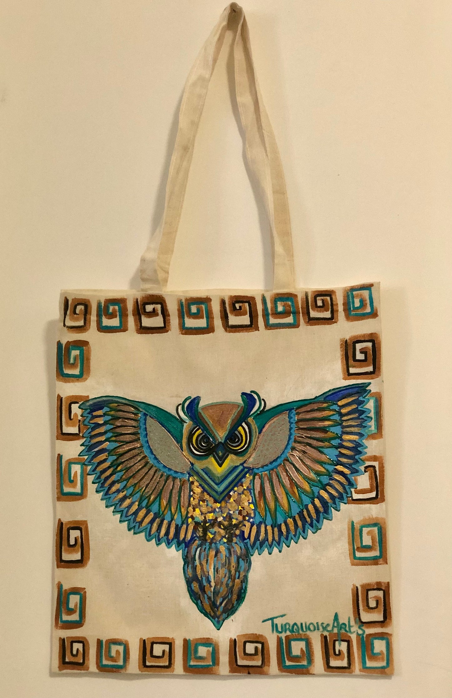 Sac en coton l’hibou