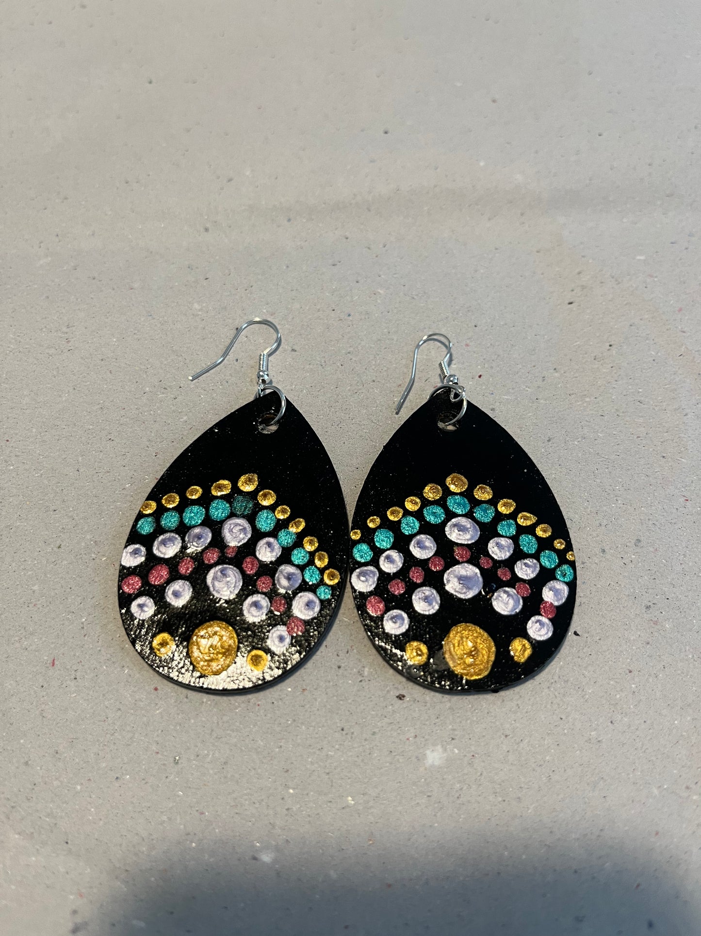 Boucles d’oreilles en bois