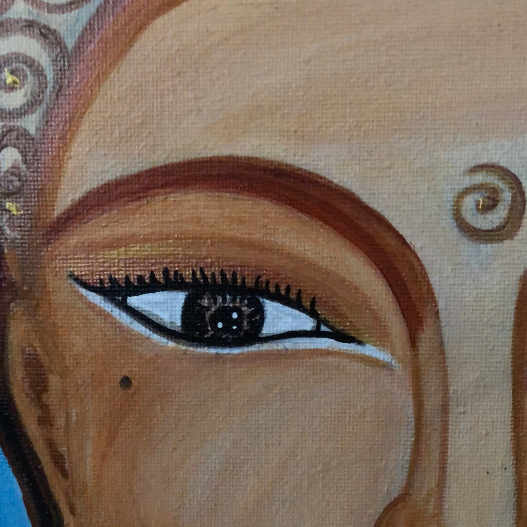 Toile énergétique « Petit bouddha ».