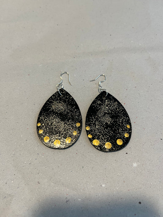 Boucles d’oreilles en bois