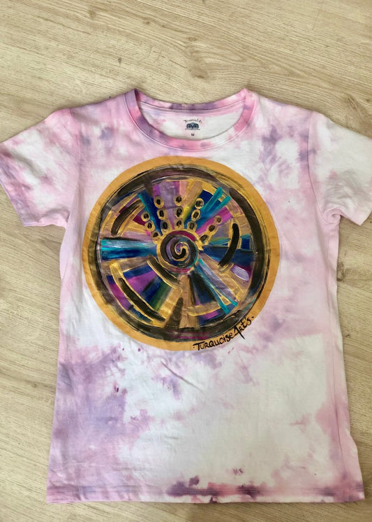 teeshirt peinture canalisé